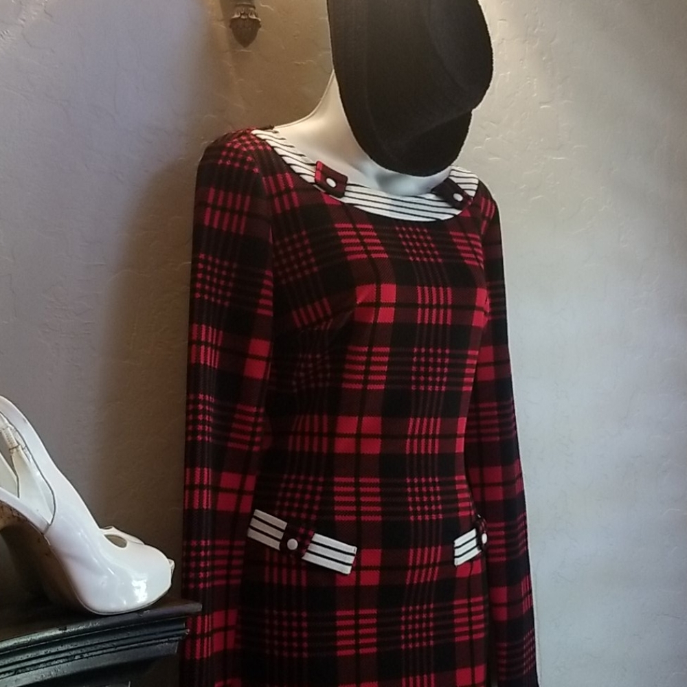 Custom made knee length dress